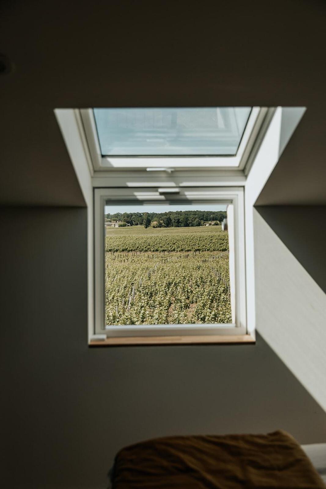 Chateau La Grande Clotte Lussac  Kamer foto