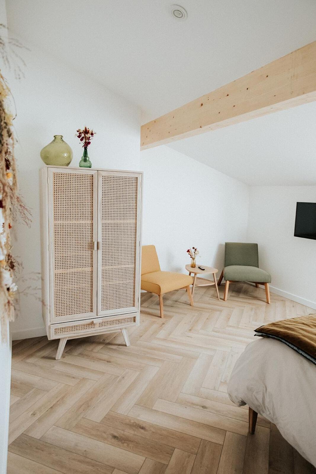 Chateau La Grande Clotte Lussac  Kamer foto